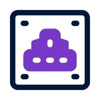 ethernet port icon for your website, mobile, presentation, and logo design. vector