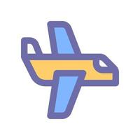 avión icono para tu sitio web diseño, logo, aplicación, ui vector