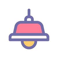 lamp icon for your website design, logo, app, UI. vector