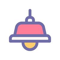 lamp icon for your website design, logo, app, UI. vector