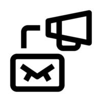 email marketing icon for your website, mobile, presentation, and logo design. vector