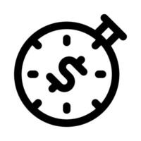 stopwatch icon for your website, mobile, presentation, and logo design. vector