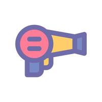 secador de pelo icono para tu sitio web diseño, logo, aplicación, ui vector