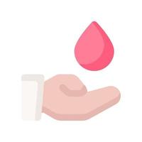 blood donation icon for your website design, logo, app, UI. vector