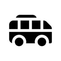 autobús icono para tu sitio web diseño, logo, aplicación, ui vector