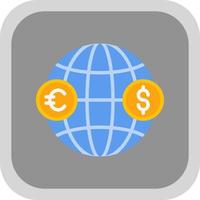 Foreign Investment Vector Icon Design