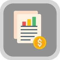 Income Statement Vector Icon Design