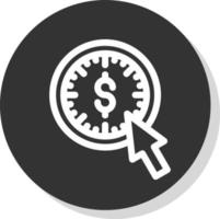 Pay Per Click Vector Icon Design
