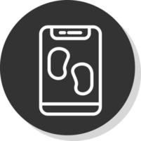 Pedometer Vector Icon Design