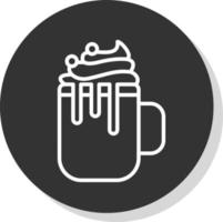 Hot Chocolate Vector Icon Design