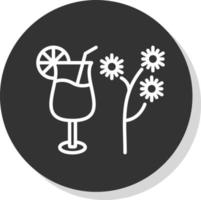 mimosa vector icono diseño