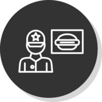 Delivery Man Vector Icon Design