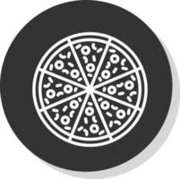 diseño de icono de vector de pizza
