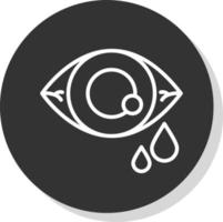 Conjunctivitis Vector Icon Design