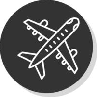 Plane Vector Icon Design