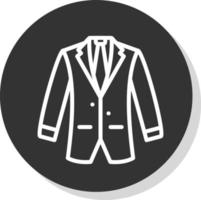 Business Coat Vector Icon Design