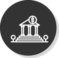 diseño de icono de vector de banco