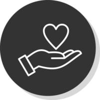 Organ Donation Vector Icon Design