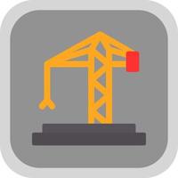 Crane Vector Icon Design