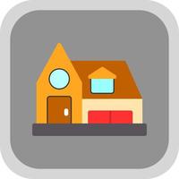 Cottage Vector Icon Design