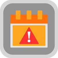 Alert Vector Icon Design