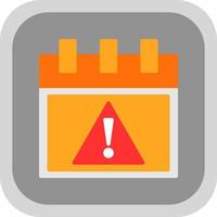 Alert Vector Icon Design