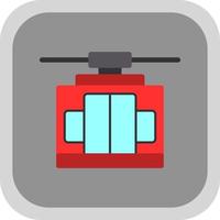 Cable Car Vector Icon Design