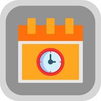 Deadline Vector Icon Design