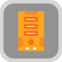 Tower Computer Vector Icon Design