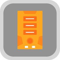 Tower Computer Vector Icon Design