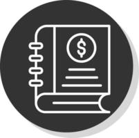 Book Keeping Vector Icon Design