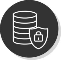 Data Security Vector Icon Design