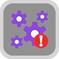 Operational Risk Vector Icon Design