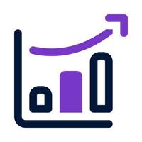 statistics icon for your website, mobile, presentation, and logo design. vector