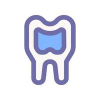 dental icono para tu sitio web diseño, logo, aplicación, ui vector