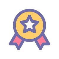 medal icon for your website design, logo, app, UI. vector