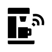 coffee machine icon for your website, mobile, presentation, and logo design. vector