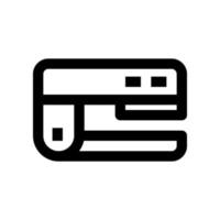 stapler icon for your website, mobile, presentation, and logo design. vector