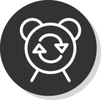 Alarm Repeat Vector Icon Design