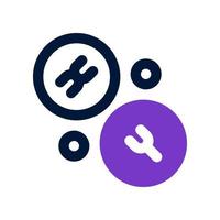 chromosome icon for your website, mobile, presentation, and logo design. vector