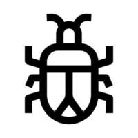 bug icon for your website, mobile, presentation, and logo design. vector