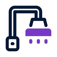 shower head icon for your website, mobile, presentation, and logo design. vector