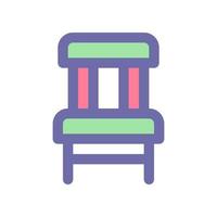 silla icono para tu sitio web diseño, logo, aplicación, ui vector