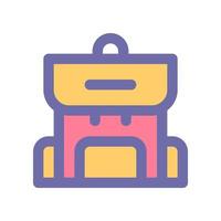 backpack icon for your website design, logo, app, UI. vector