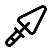 trowel icon for your website, mobile, presentation, and logo design. vector