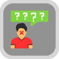 Gossip Vector Icon Design