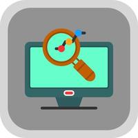 Research Vector Icon Design