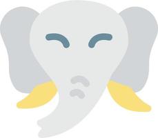 ilustración de vector de elefante en un fondo. símbolos de calidad premium. iconos vectoriales para concepto y diseño gráfico.