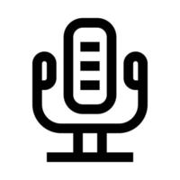 microphone icon for your website, mobile, presentation, and logo design. vector