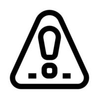 warning icon for your website, mobile, presentation, and logo design. vector